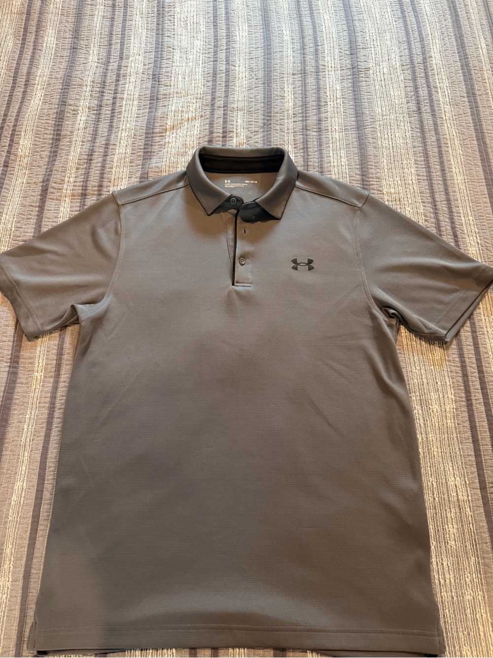Under Armour Men’s Dark Gray Polo Shirt